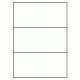 520 - Label Size 210mm x 98.4mm - 3 labels per sheet